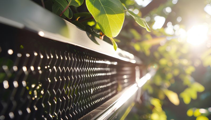 Gutter Filter Installation detail
